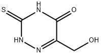 4555-77-5 1,2,4-Triazin-5(2H)-one, 3,4-dihydro-6-(hydroxymethyl)-3-thioxo- (9CI)