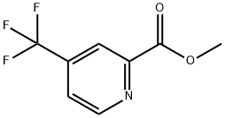 4-三氟甲基-2-吡啶羧酸甲酯 结构式