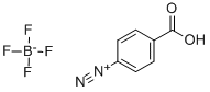 4-CARBOXYBENZEDIAZONIUM TETRAFLUOROBORATE,456-25-7,结构式