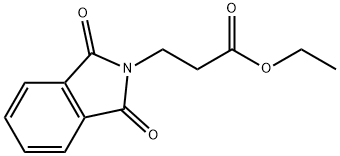 2-ETHOXYCARBONYL-ETHYL-PHTHALIMIDE 化学構造式