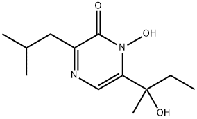 1-hydroxy-6-(1-hydroxy-1-methylpropyl)-3-(2-methylpropyl)-2(1H)-pyrazinone|