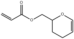 (3,4-dihydro-2H-pyran-2-yl)methyl acrylate Structure
