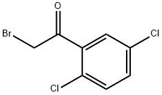 2-溴-1-(2,5-二氯苯基)乙酮,4571-25-9,结构式
