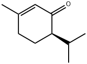 (R)-6-(isopropyl)-3-methylcyclohex-2-en-1-one Struktur