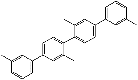 2'',3,3',3'''-tetramethyl-1,1':4',1'':4'',1'''-quaterphenyl  Struktur