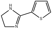4,5-二氢-2-(2-噻吩基)-1H-咪唑 结构式