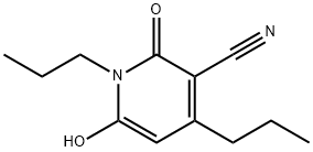 3-Pyridinecarbonitrile, 1,2-dihydro-6-hydroxy-2-oxo-1,4-dipropyl- (9CI)|