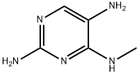 2,4,5-Pyrimidinetriamine, N4-methyl- (9CI) 结构式