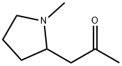 1-(1-Methyl-2-pyrrolidinyl)-2-Propanone Structure