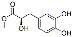 Benzenepropanoic acid, alpha,3,4-trihydroxy-, methyl ester, (alphaR)- (9CI) 结构式