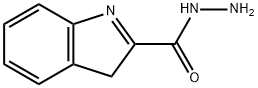 3H-Indole-2-carboxylicacid,hydrazide(9CI) Struktur