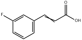 3-Fluorocinnamicacid Struktur