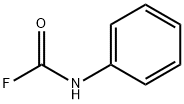 PHENYLCARBAMOYL FLUORIDE,458-91-3,结构式