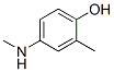 2-メチル-4-(メチルアミノ)フェノール 化学構造式