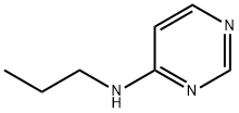 4-Pyrimidinamine, N-propyl- (9CI) 化学構造式