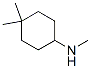 N,4,4-Trimethylcyclohexanamine Structure