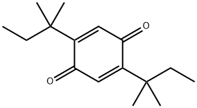 二戊基苯醌, 4584-63-8, 结构式
