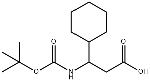 3-TERT-BUTOXYCARBONYLAMINO-3-CYCLOHEXYL-PROPIONIC ACID