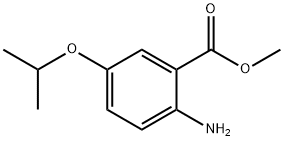 2-氨基-5-异丙氧基苯甲酸甲酯,458537-97-8,结构式