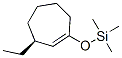 Silane, [[(3S)-3-ethyl-1-cyclohepten-1-yl]oxy]trimethyl- (9CI) Struktur