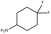 4,4-DIFLUOROCYCLOHEXANAMINE Struktur