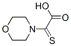 4-Morpholineacetic  acid,  -alpha--thioxo- Structure