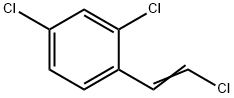2,4-Dichloro-1-(2-chloroethenyl)benzene Structure