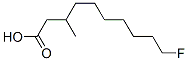 10-Fluoro-3-methyldecanoic acid 结构式