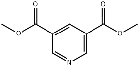 dimethyl pyridine-3,5-dicarboxylate Struktur