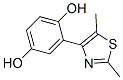 1,4-Benzenediol, 2-(2,5-dimethyl-4-thiazolyl)- (9CI)|