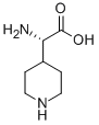 (S)-ALFA-AMINO-4-PIPERIDINE ACETIC ACID 结构式