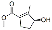 1-Cyclopentene-1-carboxylicacid,3-hydroxy-2-methyl-,methylester,(3S)-|