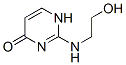 4(1H)-Pyrimidinone, 2-[(2-hydroxyethyl)amino]- (9CI) Struktur