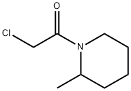 1-(氯乙酰基)-2-甲基哌啶,4593-18-4,结构式