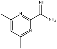 2-Pyrimidinecarboximidamide, 4,6-dimethyl- (9CI) Structure