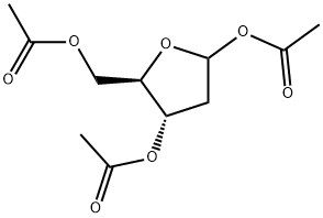 1,3,5-三乙酰基-2-脱氧-D-赤式戊呋喃糖, 4594-52-9, 结构式