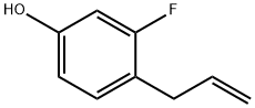 Phenol, 3-fluoro-4-(2-propenyl)- (9CI) Structure