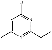 4-氯-6-甲基-2-异丙基嘧啶,4595-69-1,结构式