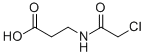 CHLOROAC-BETA-ALA-OH, 4596-38-7, 结构式
