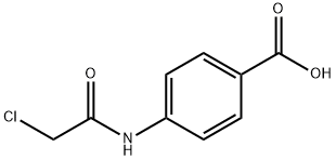 4-(2-氯酰氨)苯甲酸,4596-39-8,结构式