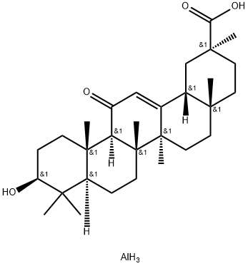 aluminium tris[(20beta)-3beta-hydroxy-11-oxoolean-12-en-29-oate]|