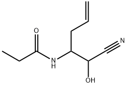 Propanamide,  N-[1-(cyanohydroxymethyl)-3-butenyl]-  (9CI)|