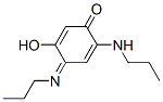 2,5-Cyclohexadien-1-one, 5-hydroxy-2-(propylamino)-4-(propylimino)- (9CI) 结构式