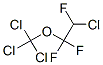 2-chloro-1,1,2-trifluoro-1-(trichloromethoxy)ethane 结构式