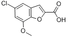 460044-74-0 5-クロロ-7-メトキシ-1-ベンゾフラン-2-カルボン酸