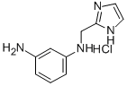 N-(1H-IMIDAZOL-2-YLMETHYL)-BENZENE-1,3-DIAMINE HCL 结构式