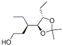 1,3-Dioxolane-4-propanol,gamma,5-diethyl-2,2-dimethyl-,(gammaR,4S,5S)-(9CI) Struktur