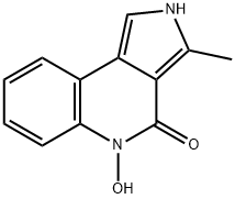 4H-Pyrrolo[3,4-c]quinolin-4-one, 2,5-dihydro-5-hydroxy-3-methyl- (9CI) Struktur