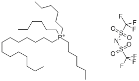 三己基(四癸基)膦 双(三氟甲基磺酰)氨, 460092-03-9, 结构式