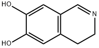 6,7-DIHYDROXY-3,4-DIHYDROISOQUINOLINE Struktur